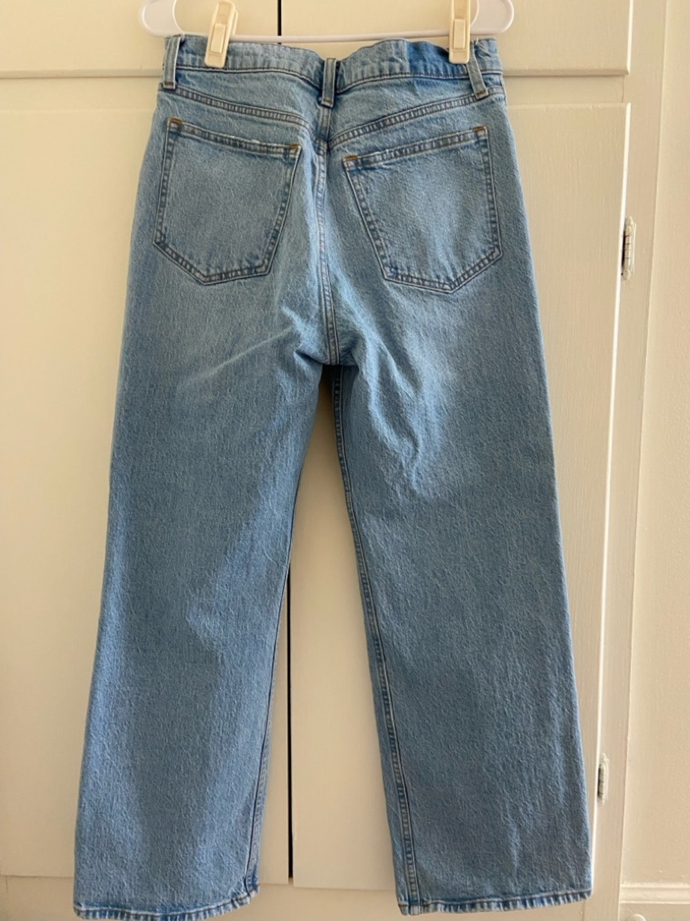 Abercrombie & Fitch Light Blue Straight Leg Jeans